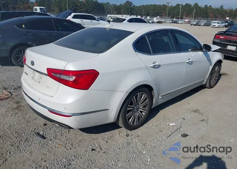 2015 Kia Cadenza Premium из США, поврежденный, VIN KNALN4D74F5195591